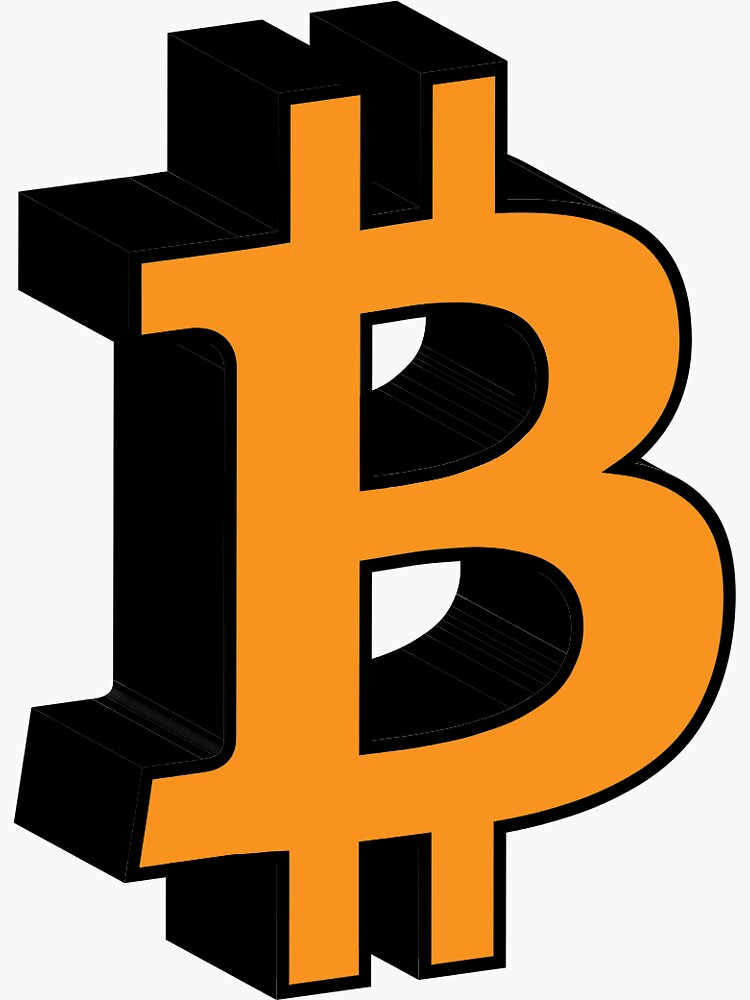 Bitcoin 3D Logo