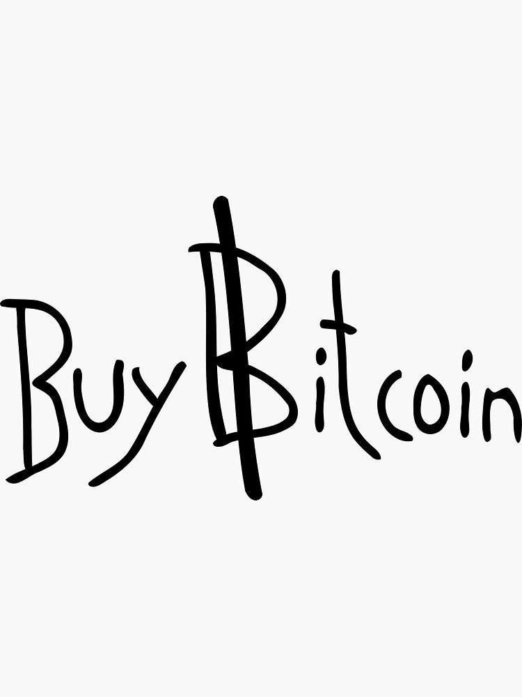 Buy Bitcoin Sign